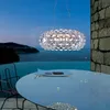 Modern Crystal Caboche Pendant Lamp LED Chandelier Light Clear Gold Acrylic Ball 3 Size Modern Design Suspension Lighting Hotel Hall Cafe