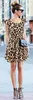 Großhandels-Neuer heißer Verkauf reizvolle beiläufige Frauen-Kleid-Leopard-Druck-ärmellose Rüschen Vestidos femininos Kleider-Mädchen-Sommerkleid-Frauen-Kleidung