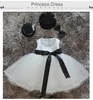 2015 Spring Flower Girl Dresses Beaded Neckline Baby Girl Birthday Party Christmas Communion Dresses Children Girl Party Dresses