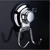 1Pc 304 stainless steel Removable Plastic Sucker Bathroom Kitchen Wall Strong Suction Cup Hook Hangers Home Decor Accessories