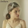 Sorbern Cappelli da velo da sposa Design a strato singolo da sposa Accessori per capelli da sposa per le donne Stile elegante fatto a mano Regalo raffinato per feste Gioielli bianchi