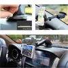 One Touch Car Mount Long Neck Universal Windshield Dashboard Mobiltelefonhållare Stark sug för Samsung S8Pplus iPhone 7Plus