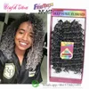 3pcs / pack Synthétique crochet tresses cheveux 10 pouces jerry bouclés torsion tressage cheveux ombre couleur pré boucle savana jerry curl cheveux vague torsion