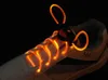 Hot Seller Led Shoelaces for Fiber Optic EL Orange Color Light Led /El Shoelace In a Package(5pairs)