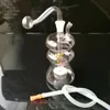 Fabricação de Cachimbos de Vidro Cachimbos soprados à mão Pote Silencioso em Forma de Núcleo de Areia Colorido