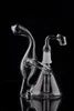 Narghilè Recycler Amazing Recycle rpiattaforme petrolifere concentrate dabber petroliferi Bong in vetro per giunture da 14 mm in stock