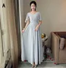 Mix Styles New Bridesmaid Dresses Long V Neck Custom Made Lace-up Back Wedding Party Wear Cheap Maid of Honor Gowns