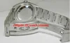 Topkwaliteit Luxe Mans Horloges Rvs Bracelet Men's 40mm Silver Stick Dial 116000 Automatische Mechanische Mode Merk Herenhorloge