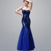 Mermaid Prom Dresses Cheap Sequins Sweetheart Backless Formal Evening Gowns Long Arabic Party Dress Under 50 Free Shipping