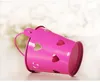 Hurtownie 30 sztuk Cute Metal Favor Pail Serce Dekoracyjne Doniczki Tin Wedding Favor Candy Posiadacze Mini Wiadro Dla Gości Pamiątka Świeca Pudełko