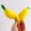 Wyprzedaż squishy banan 18 * 4 cm urok wolny rosnący miękkie kolekcja zwierząt wystrój kota głowy akcesoria do pakowania