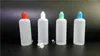 Botella de pl￡stico PE 60ml 100ml 120ml Colterial vac￭o 60 100 120 ml Botellas de aguja transl￺cida Cabas a prueba de ni￱os para jugo Ecig L￭quidos Vape E Accesorios de cigarrillos
