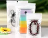 10 * 18 cm Clear + White Pearl Plastic Poly Opp Verpakking Zip Lock Retail Pakketten USB Jewelry PVC Bag 6 * 10 7 * 10 7.5 * 12 8 * 13 9 * 12 8.5 * 16 9 * 16
