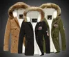 ジャケットとロングセクションアーミーグリーンバッジファッショナブルな男性と女性カップルプラスサイズの濃い毛皮襟ジャケットウィンターダウンCOA9793881