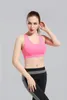 2017 New Pink Yoga Bra Fashion Quick Dry Sportswear Womens Tops Fitness yoga sports bra Gym Clothes Free Drop Shipping sunnee