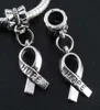 100 stks Tibetan Silver Hope Charms Hanger Dangle Beads Fit Europese Armband 29mm