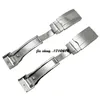 16mm x 9mm Yeni Yüksek Kaliteli Paslanmaz Çelik Bant Strap Tepe Dağıtım Tokası Rolex Bantlar için 201205H