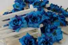 ECO Friendly 100 Pieces 1 77 Inches Artificial Silk Small Rose Flower Heads Home Garden Decor Party Wedding Hair Clip Favors AF1212762