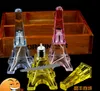 Tower in Paris stained alcohol lamp --glass hookah smoking pipe Glass gongs - oil rigs glass bongs glass hookah smoking pipe - vap- va