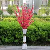 Hot Selling Garden Party Decoration Bröllopsdekorationer Naturlig Stora Konstgjorda Tyg Cherry Blossom Silk Flowers Party 5 Färg