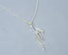 30st Gold Silver Little Mermaid Necklace Princess Ariel Sea Maid Halsband Ocean Nautical Fairy Necklace Fish Neckor
