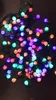 Строки освещения 10M100 Светодиодные Вишневый шар Fairy Lights LED Низкого напряжения Темно-Зеленая Линия Звездные Патио Струнные Светильники Для Украшения На Открытом Воздухе