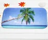 40 x 60cm Coqueiro Bath Mats Anti-Slip Tapetes Coral velo Tapete Para Por Banho Quarto Capacho online