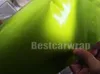 Stickers Glossy Metallic Electric Lime Vinyl Wrap With Air bubble Free Gloss Lemo Full Car Wrap covering auto foil Size:1.52*20M/Roll 4.98x