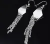 Hot Selling High Quality plating 925 Silver Earrings For Women Fashion Jewelry Charm Tassels Earrings Mixed order 20 style 10pairs/lot