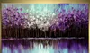 Hoge kwaliteit 100% handgeschilderde indruk bloem olieverf op canvas abstracte decoratieve schilderij thuis muur decor kunst F96