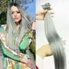 gray clip in hair extensions