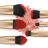 6 sztuk Makijaż Szczotki Twarz Eye Podstawowe Kosmetyczne Fundacja Blush Brush Brush Brush Shell Designs Profesjonalne pędzle do makijażu zestaw