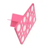 Hot Black Pink Makeup Brush Tree Acrylic Borstar Torkning Hållare Stativ Display Rack Cosmetic Tool