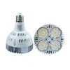 LED Par30 35 W Spotlight Par 30 żarówki Light E27 Indioor High Power Lampa Czarny Biały Body 85V-265V