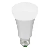 LED-lampor 10W dimbar RGBW Light E26 E27 A19 Base 2-i-1 Timing Inställning 800 lumens atmosfärlampa med fjärrkontroll