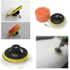 Worldwide 7pcs/set 3 inch Buffing Pad Auto Car Polishing sponge Wheel Kit With M10 Drill Adapter Buffer