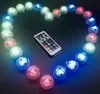 CR2032 Urządzenie baterii 3 cm Round Super Bright RGB Multicolors LED Zatapialny LED Floralete Light z pilotem