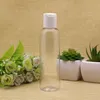 Free shipping150ml transparent empty lotion bottles plastic with disc top screw cap,150cc clear shampoo PET bottles wholesale 5 oz cosmetics