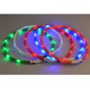 Nyhetsbelysning Blinkande LED PET Collar USB CHARGE DOG Utomhus Lysande Laddare Collar Light Justerbar