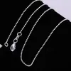 necklaces silver 925 balls chains