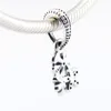 Poëtische bloemen Gemengde emaille Clear CZ 100% 925 Sterling Zilveren Kralen Fit Pandora Charms Armband Authentieke DIY Mode-sieraden