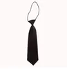 Childrens Chłopcy Regulowana Neck Krawat Satyna Elastyczna Krawata Wysokiej Jakości Solidna Krawata Akcesoria