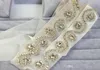 2022 Luxury Bridal Dress Belt Crystal Wedding Dress Sash Rhinestones Beaded Sashes Satin Tulle Handmade Real Picture In Stock