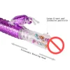 AA Designer Sex Toys Unisex USB Charge Butterfly Telescopic Rotating Bead Rods 36-Frequency G Spot Vibrator Dildo Clit Stimulator Massager Sex Toy for Women