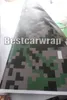 Klistermärken militärgrön digital tiger camo bil wrap folie med luft bubbla gratis pixel kamouflag grafik armé klistermärke film 1.52x10m/20m/