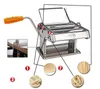 pasta maker maskin hemlagad spaghetti ravioli nudel tillverkning press slicer spiralizer deg cutter chopper 2 blad köksgadgets apparater