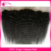 Mongolian Kinky Straight Silk Base 13x4 Lace Frontal 8A Cheap Silk Frontal Closure Italian Coarse Yaki Silk Base Full Lace Frontal Pieces