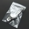 8x12cm(3.15"x4.73") Thick PE bag 100pcs x Small Zip Lock poly bag, Reclosable Clear plastic pouch zipper Grip seal,Jewelry self-sealed bags