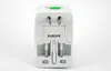 Chargeurs tout-en-un adaptateur de prise universel voyage monde adaptateur de chargeur de prise ca/cc avec convertisseur EU UK US AU