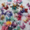 6CM chiffon butterfly wedding decorations home party decoration, can use for jewelry accessories , or hat decoration